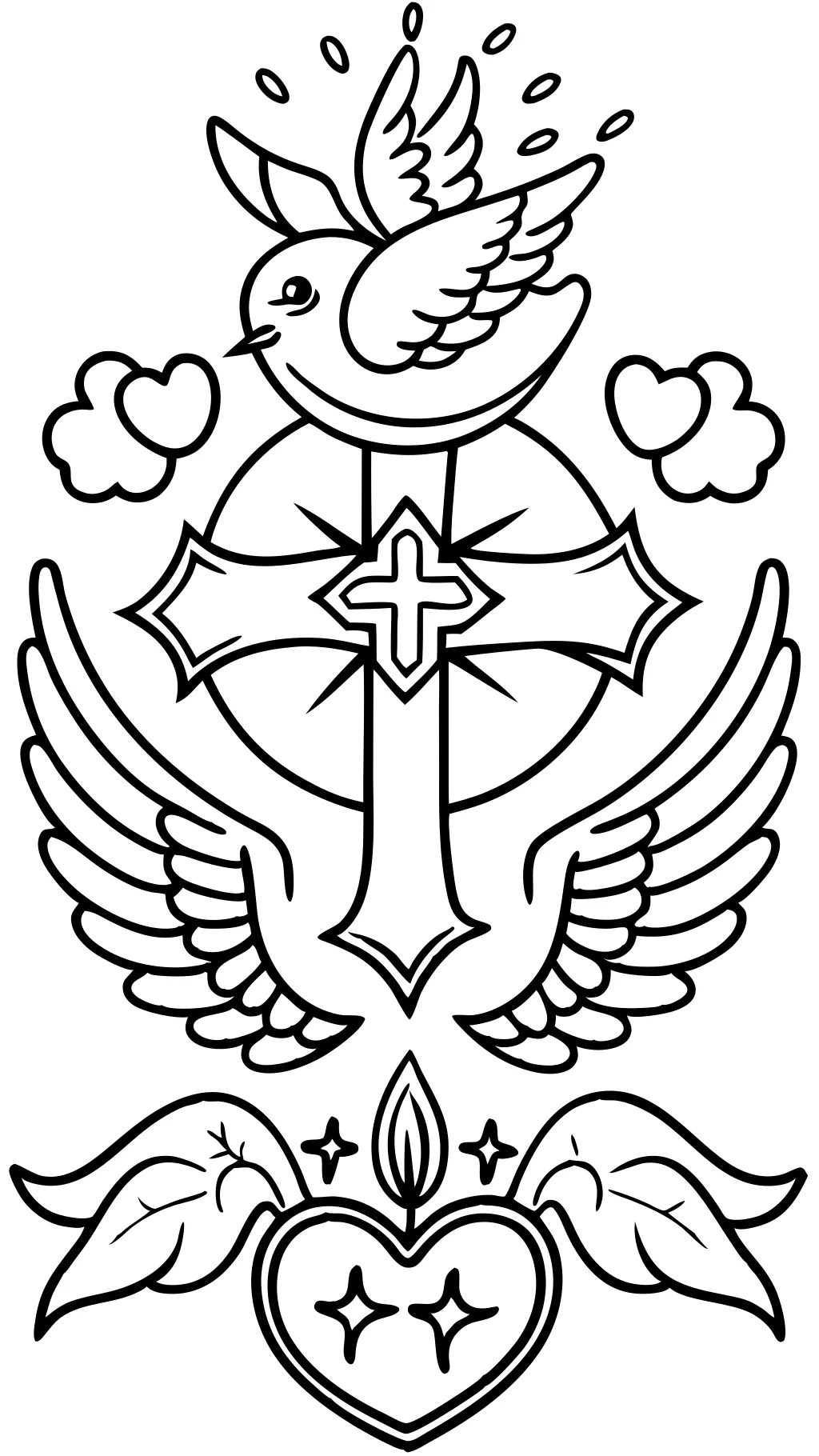 faith coloring pages